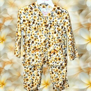 Floral Pajama Set